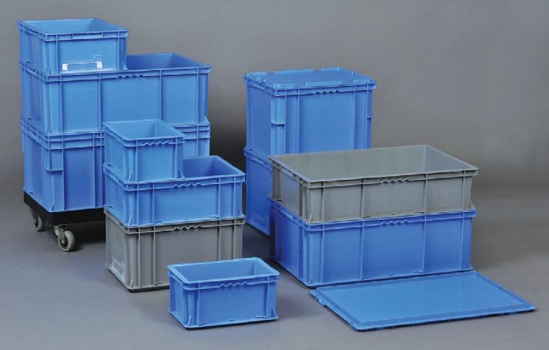斜插式塑料周转箱特性:改性材料pp材料,防水,经久耐用,容易清洗,融入
